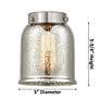 6_Edison Bell 11"H Bronze 2-Light Wall Sconce w/ Seedy Shade more views