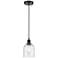 Edison Bella 5.5" Wide Oil Rubbed Bronze Corded Mini Pendant w/ Seedy
