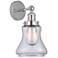 Edison Bellmont 7" Polished Chrome Sconce w/ Clear Shade