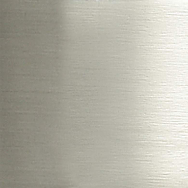 Image 5 Edison Bridal Veil 2 Light 14" Bath Vanity Satin Nickel Princess Blue Shade more views