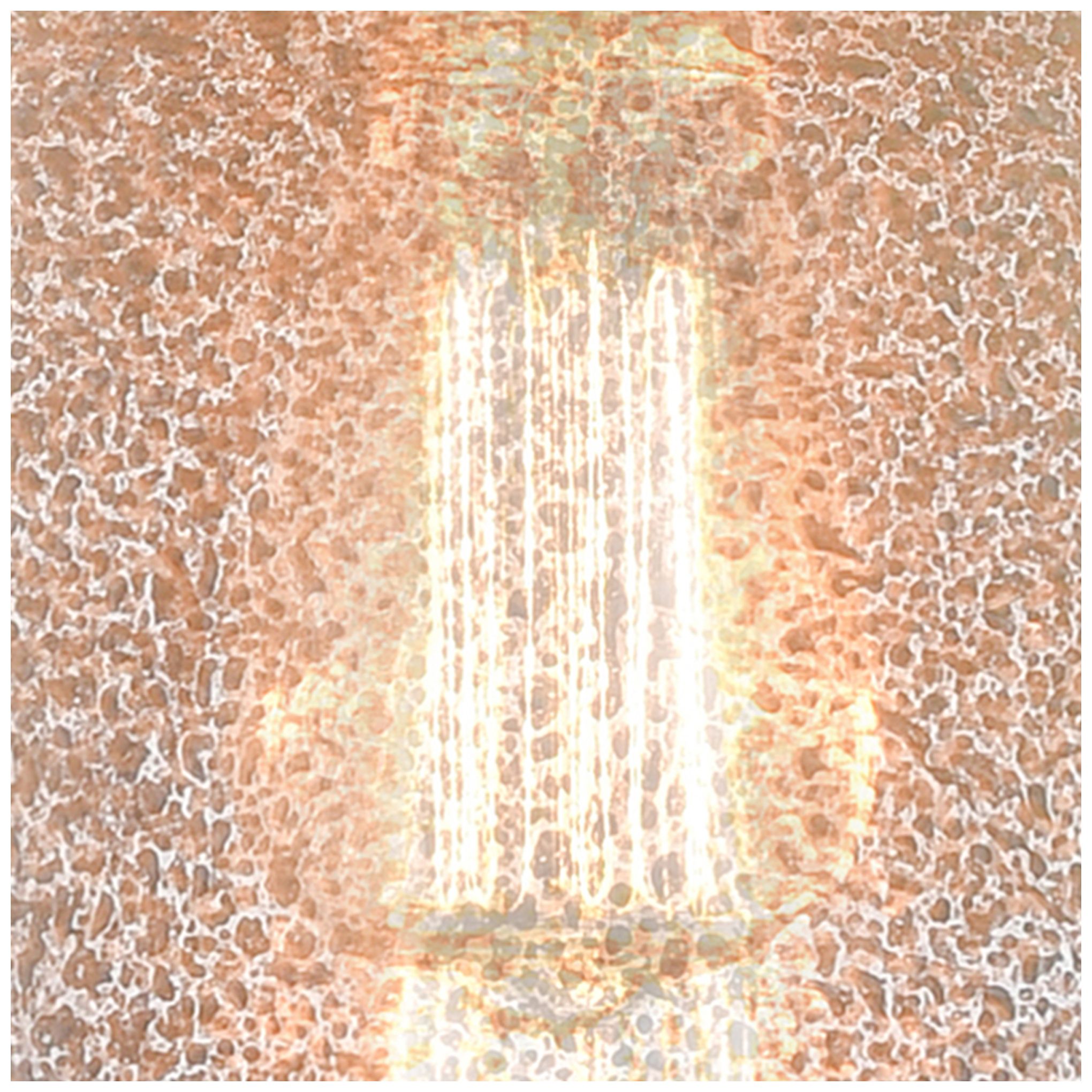 Image 6 Edison Bridal Veil 4 Light 32" Bath Vanity Polished Chrome Mercury Shade more views