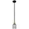 Edison Bridal Veil 5" Cord Hung Mini Pendant Polished Nickel Seedy