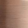 3_Edison Bridal Veil 5" Wide Antique Copper Ceiling Light more views