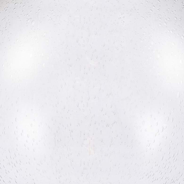 Image 5 Edison Bridal Veil 5" Sconce Satin Gold Finish Seedy Shade more views