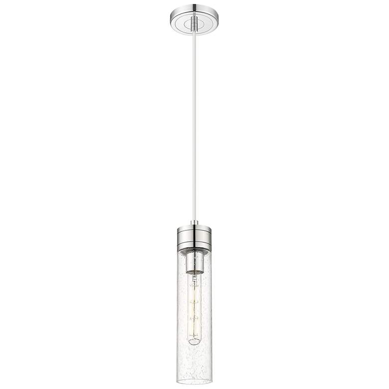 Image 1 Edison Bridal Veil 5" Stem Hung Mini Pendant Oil Rubbed Bronze Seedy