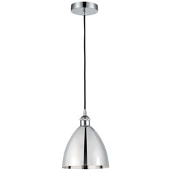 Edison Bristol 7 1/2" Wide Polished Chrome Mini Pendant