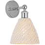 1_Edison Bristol Natural 12" High Polished Chrome Sconce With
