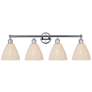 1_Edison Bristol Natural 35" Wide 4 Light Polished Chrome Vanity Light