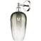 Edison Brookhaven Flute 17"H Polished Nickel Sconce With Slate Shade
