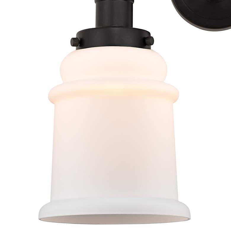 Image 2 Edison Canton 13" High Oil-Rubbed Bronze 2-Light Wall Sconce more views