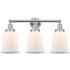 Edison Canton 24" Wide Polished Chrome 3-Light Bath Light