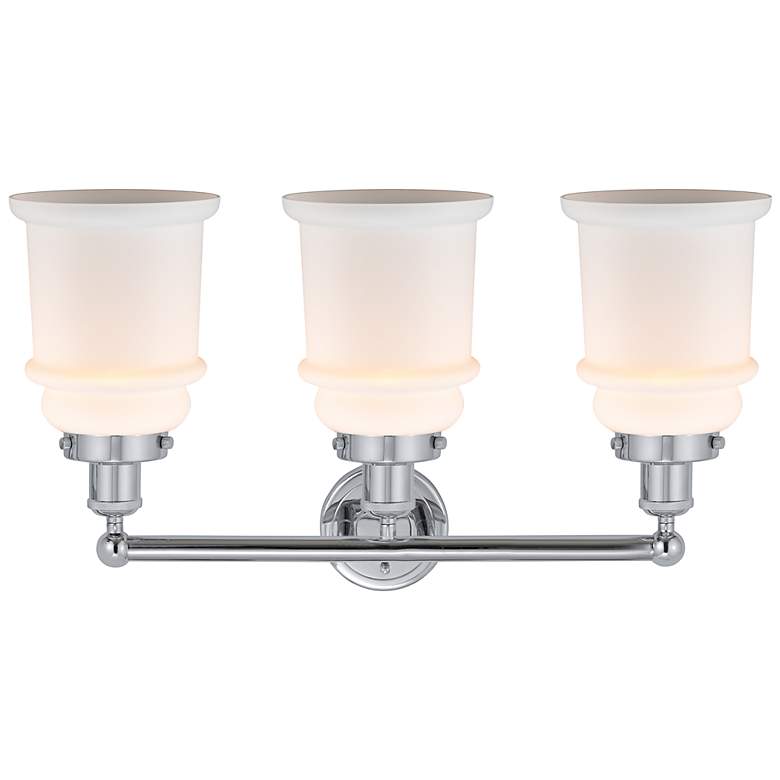 Image 3 Edison Canton 24" Wide Polished Chrome 3-Light Bath Light more views