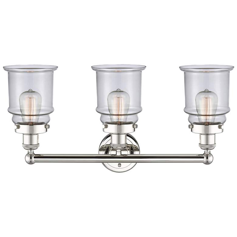 Image 2 Edison Canton 24" Wide Polished Nickel 3-Light Bath Light more views
