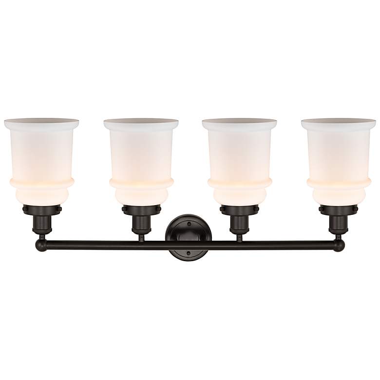 Image 3 Edison Canton 33" Wide Oil-Rubbed Bronze 4-Light Bath Light more views