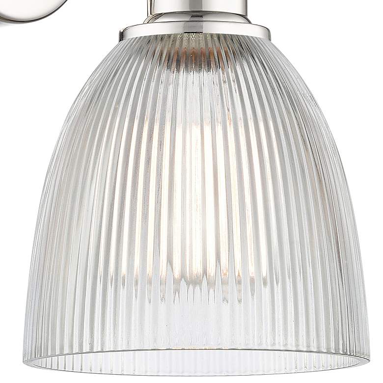 Image 2 Edison Castile 11 1/2" High Polished Nickel Wall Sconce more views