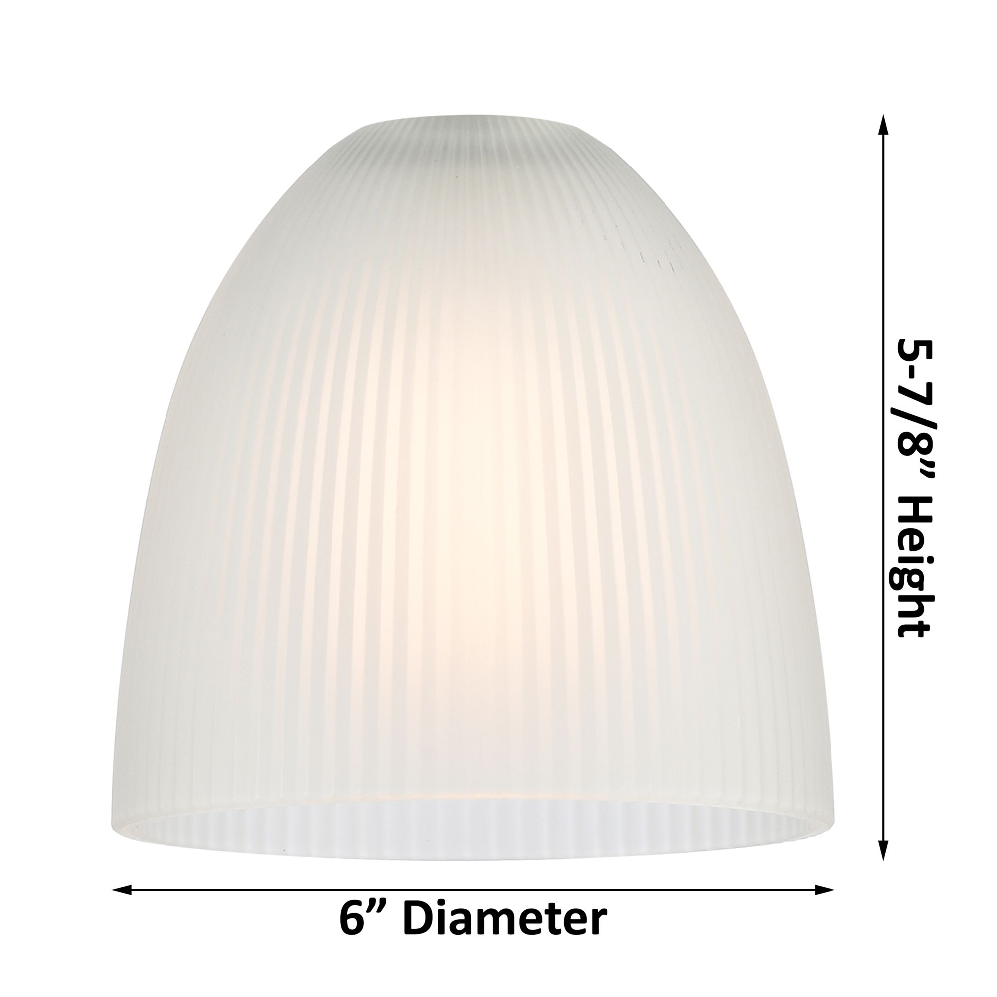 Image 5 Edison Castile 6" Polished Chrome Semi Flush Mount w/ White Shade more views