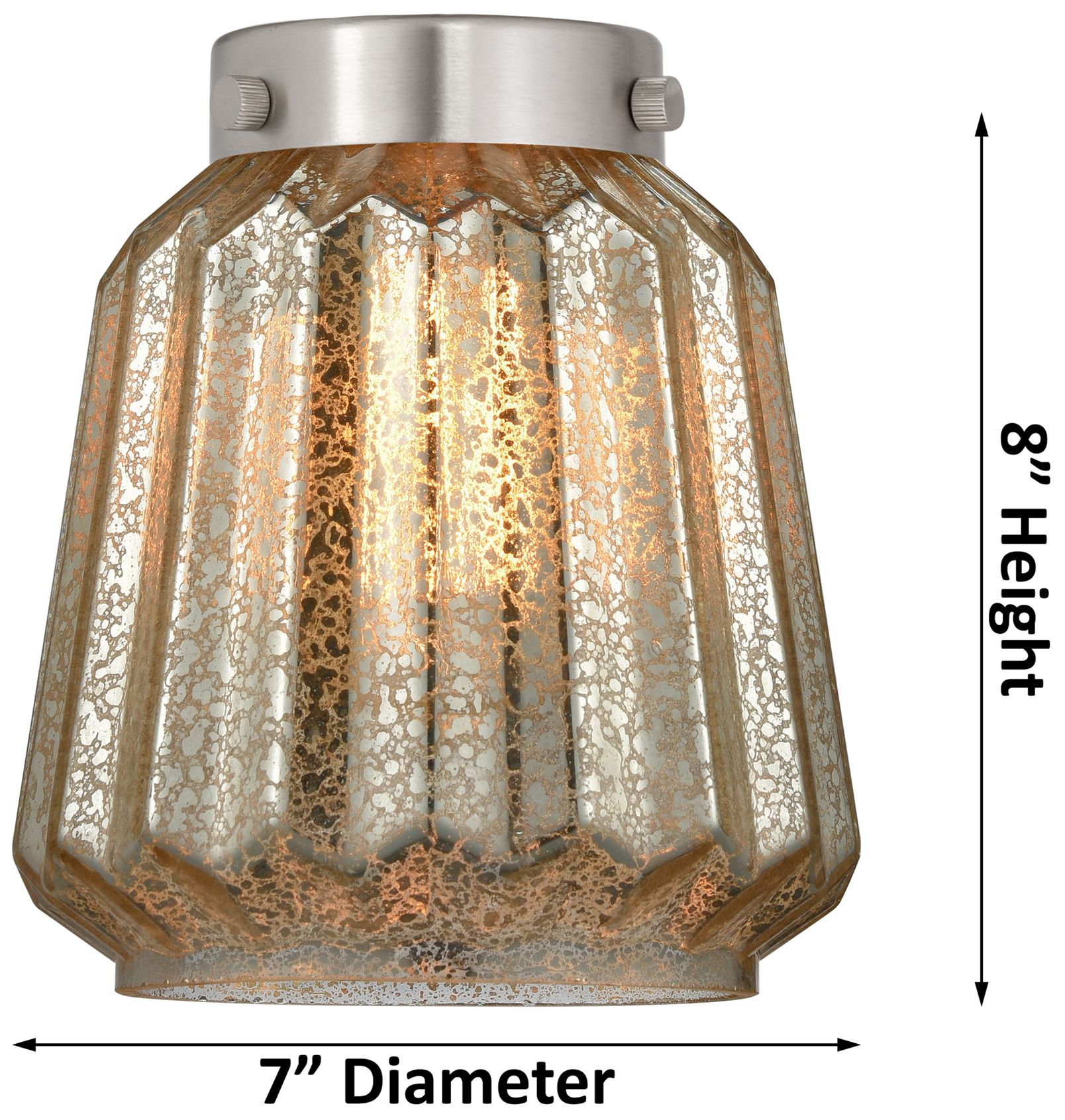 Image 6 Edison Chatham 16" 2-Light Oil Rubbed Bronze Bath Light w/ Clear Shade more views