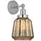 Edison Chatham 7" Polished Chrome Sconce w/ Clear Shade