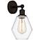Edison Cindyrella 6" Oil Rubbed Bronze Sconce w/ Clear Shade