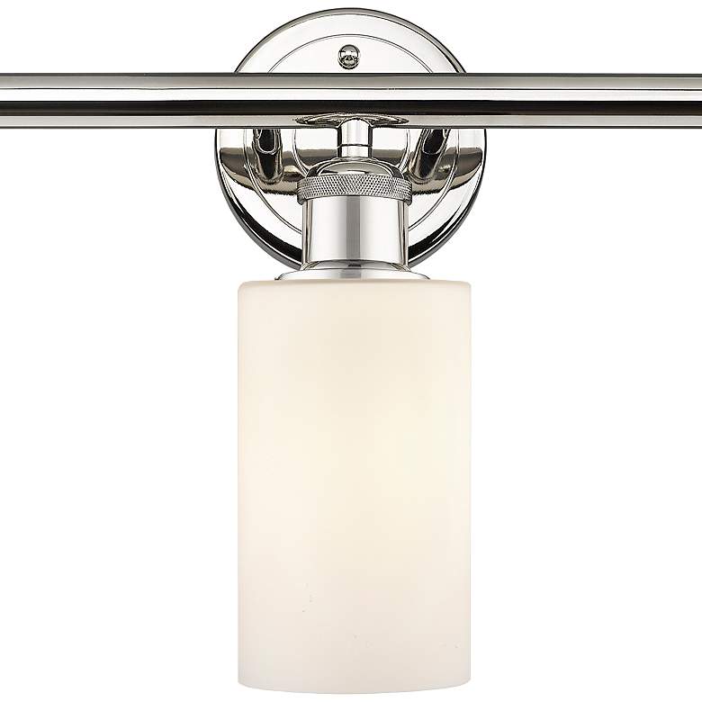 Image 2 Edison Clymer 22" Wide Polished Nickel 3-Light Bath Light more views