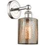 1_Edison Cobbleskill 11 1/2" High Polished Nickel Wall Sconce