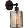 1_Edison Cobbleskill 11 1/2"H Oil-Rubbed Bronze Wall Sconce
