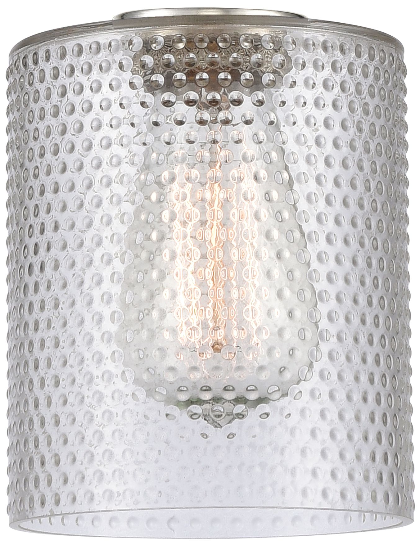 Image 3 Edison Cobbleskill 23" 3-Light Matte Black Bath Light w/ Clear Shade more views