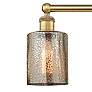 2_Edison Cobbleskill 23" Wide Brushed Brass 3-Light Bath Light more views