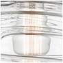 4_Edison Cobbleskill 32" 4-Light Matte Black Bath Light w/ Deco Swirl Sh more views
