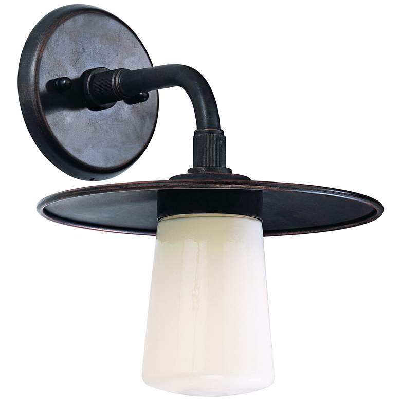Image 1 Edison Collection 11 1/4 inch High Outdoor Wall Light
