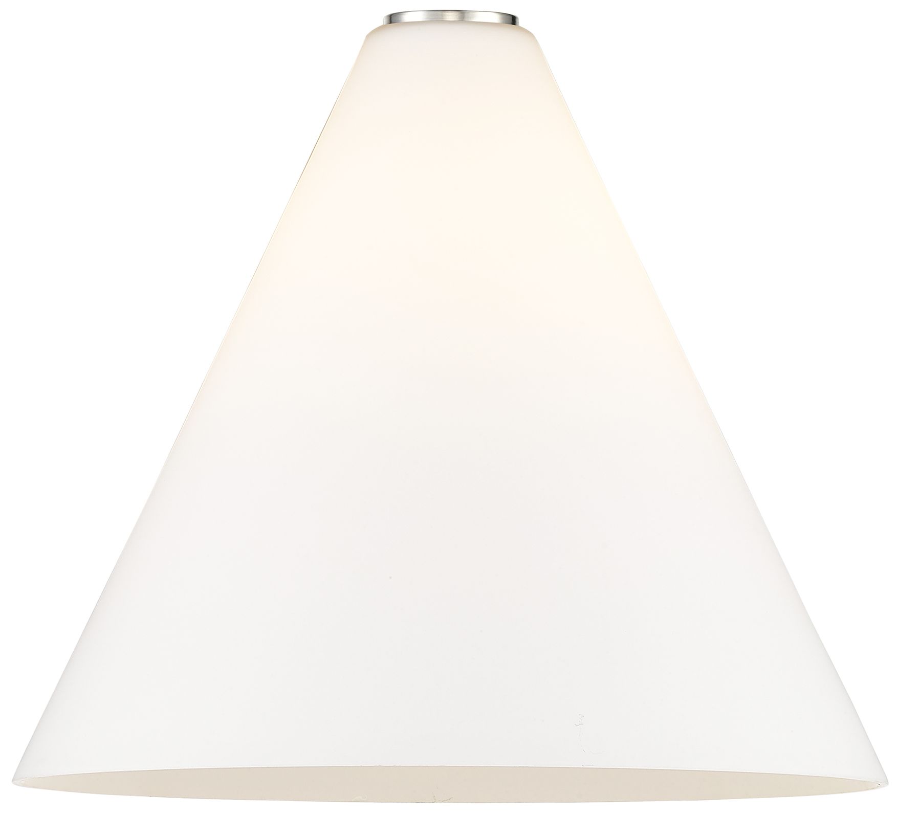 Image 4 Edison Cone 16" Matte Black Cord Hung Pendant w/ Matte White Shade more views