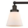 2_Edison Cone 33 1/2"W Oil-Rubbed Bronze 4-Light Bath Light more views