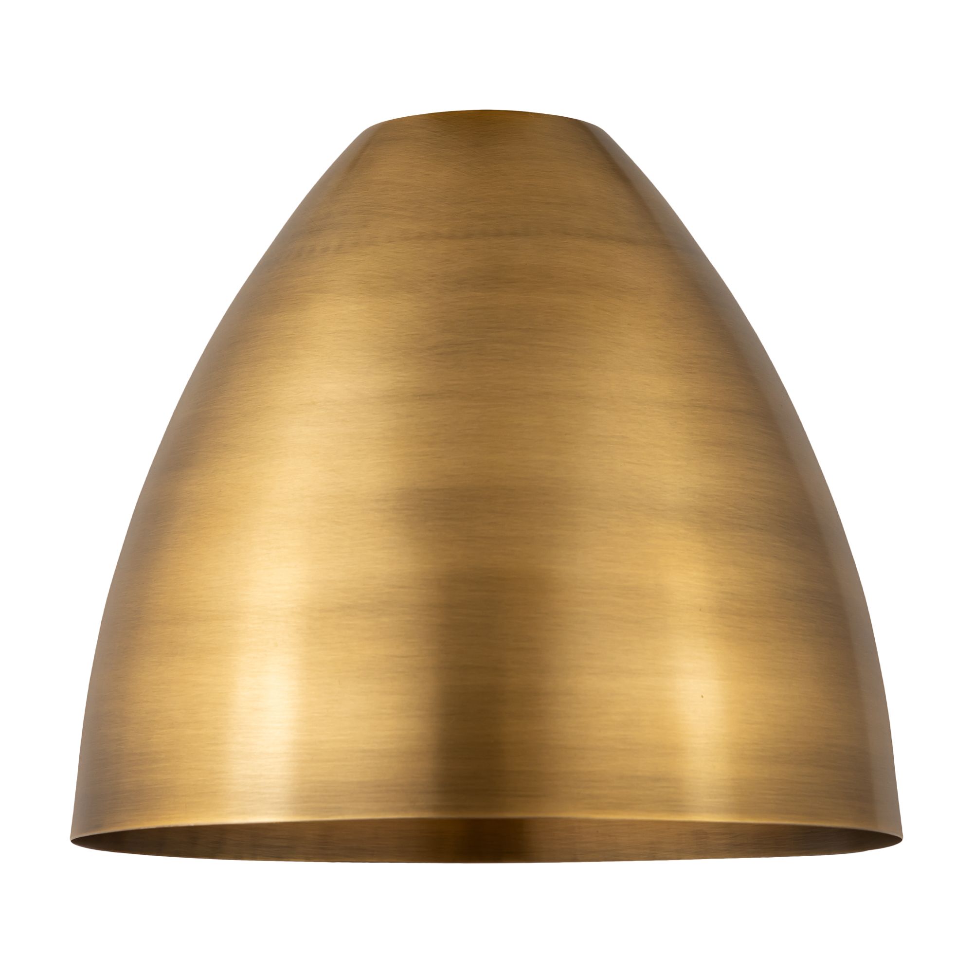 Image 4 Edison Dome 12" Wide Brushed Brass Corded Mini Pendant w/ Matte Black  more views
