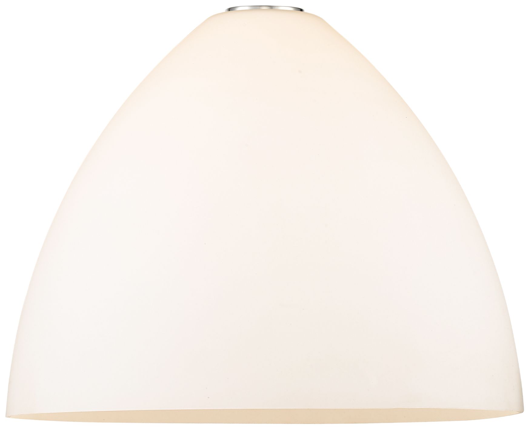Image 3 Edison Dome 16" Antique Copper Cord Hung Pendant w/ Matte White Shade more views