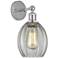 Edison Eaton 6" Polished Chrome Sconce w/ Clear Shade