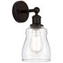 Edison Ellery 5" Oil Rubbed Bronze Sconce w/ Clear Shade