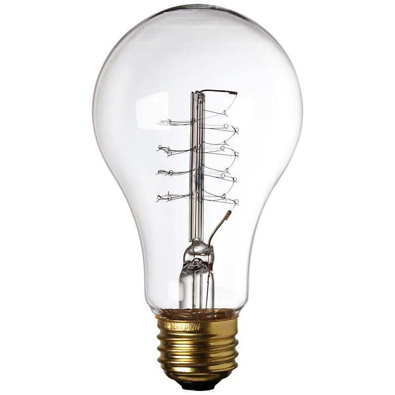 Image 1 Edison Filament Style 60 Watt Medium Base Light Bulb