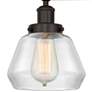 2_Edison Fulton 34" 4-Light Oil Rubbed Bronze Bath Light w/ Clear Shade more views