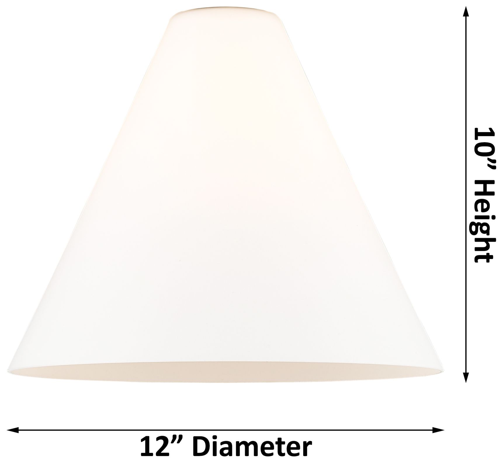 Image 6 Edison Glass Cone 12" Brushed Nickel Corded Mini Pendant w/ White Shad more views