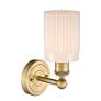 2_Edison Hadley 11 1/2" High Brushed Brass Wall Sconce more views