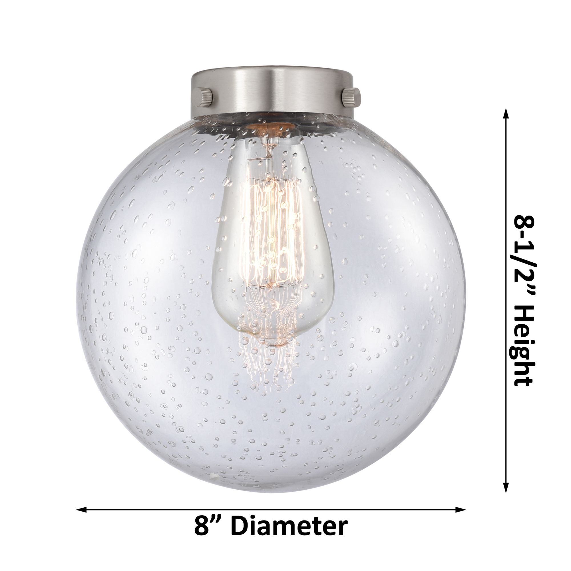 Image 5 Edison Large Beacon 15.5"W 2 Light Satin Gold Bath Light With White Sh more views