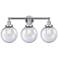 Edison Large Beacon 25" 3-Light Polished Chrome Bath Light w/ Mercury