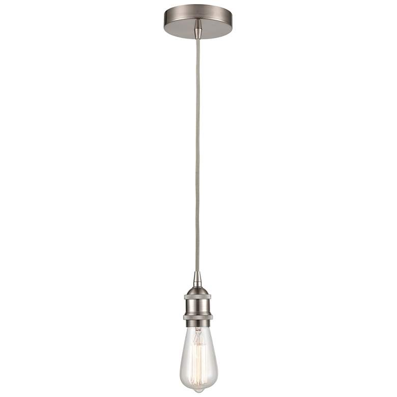 Image 1 Edison Mini Pendant Satin Nickel