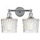 Edison Niagra 16" 2-Light Polished Chrome Bath Light w/ Clear Shade