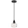 Edison Rochester 5.88"W Oiled Bronze Corded Mini Pendant w/ Clear Shad