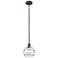 Edison Rochester 8"W Oil Rubbed Bronze Stemmed Mini Pendant w/ Clear S