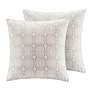 Thumbnail4 of Edna Ivory Gray 6-Piece King/Cal King Comforter Bed Set more views