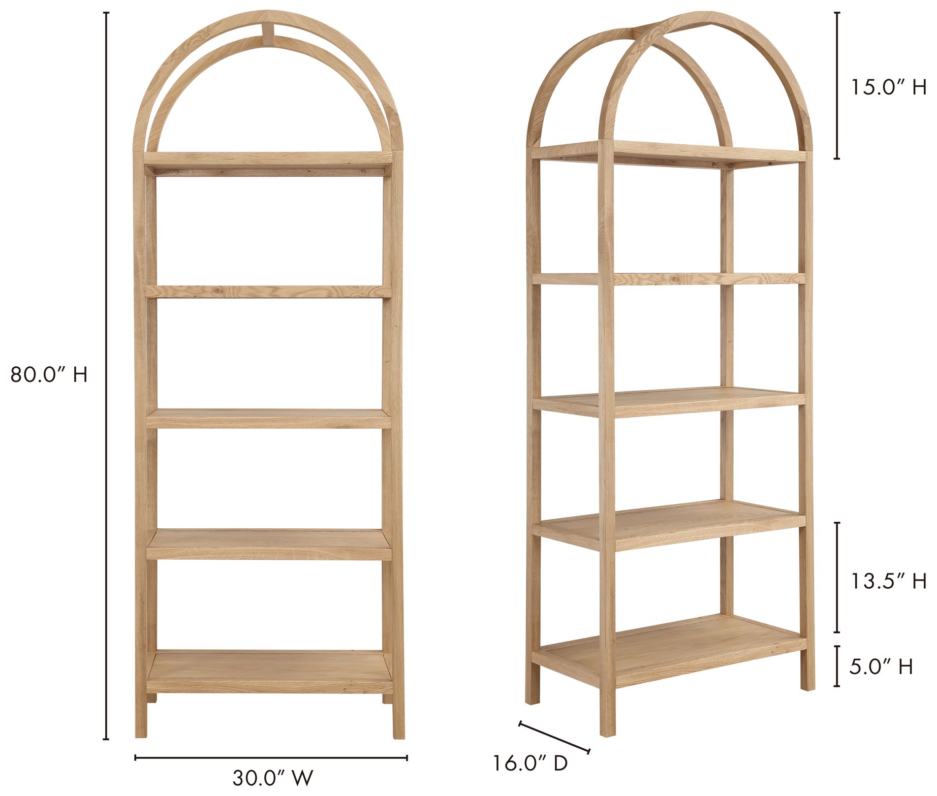 Eero Bookcase Natural
