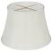 Egg Shell No Hug English Bell Shade 11.5x17x11.5 (Spider)