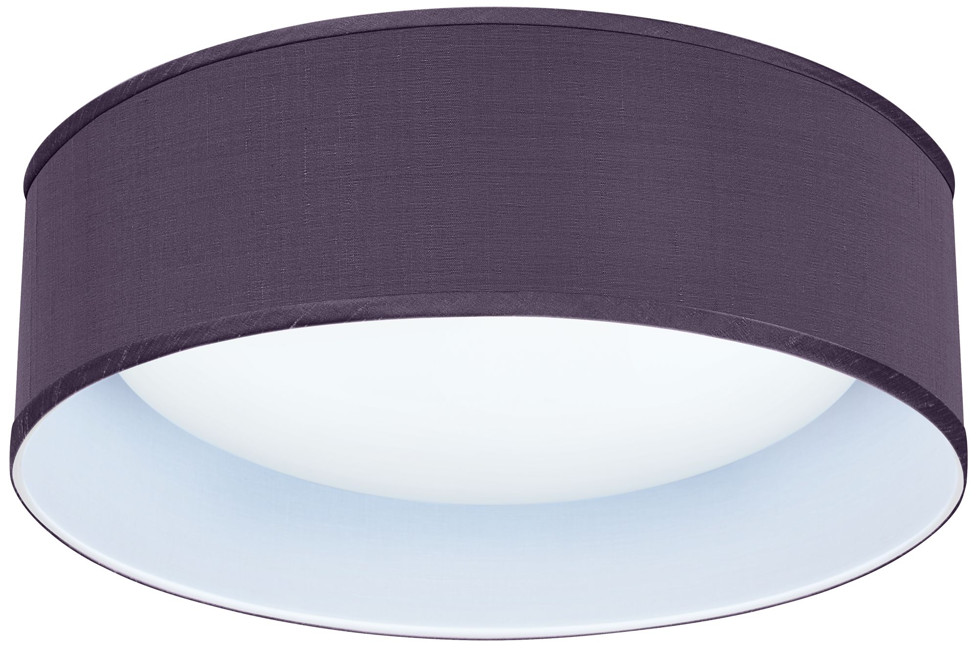 purple flush mount light